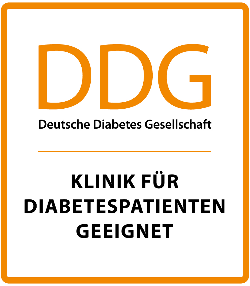 Zertifikat „Klinik für Diabetespatienten geeignet (DDG)“
