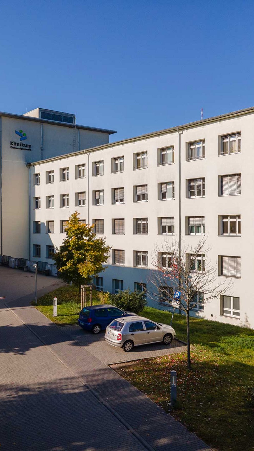 Gebäude des Standorts Achenbach - Klinikum Dahme-Spreewald