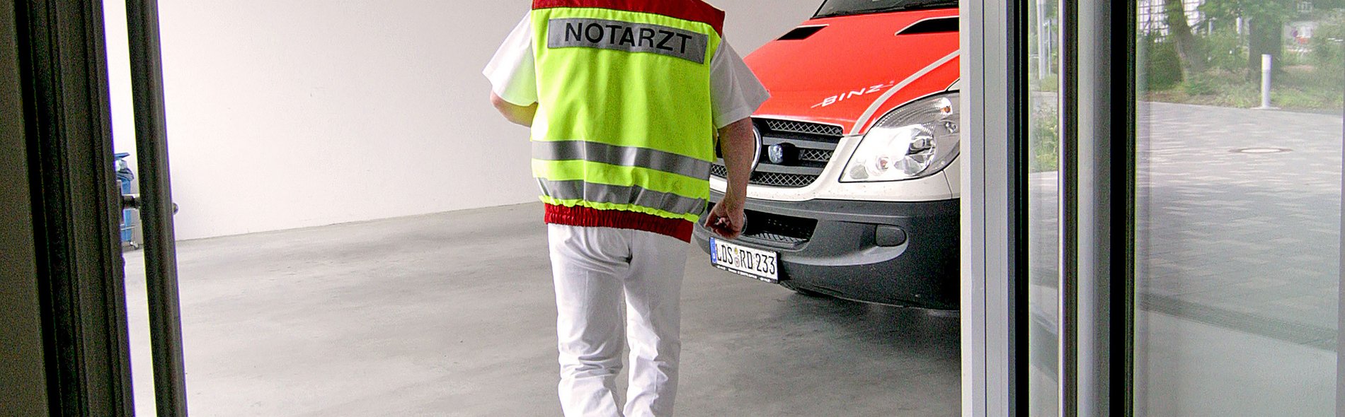 Notarzt im Einsatz