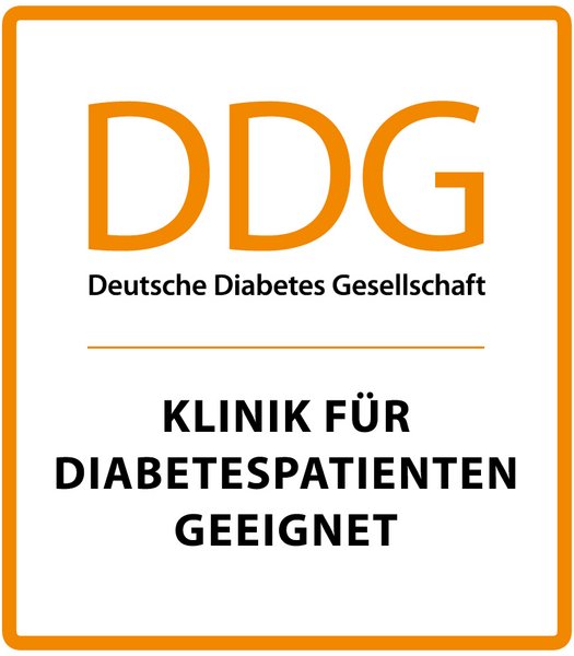 Zertifikat „Klinik für Diabetespatienten geeignet (DDG)“